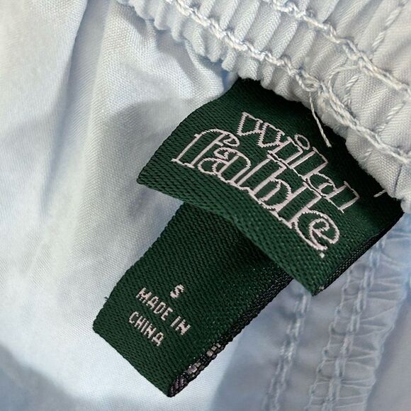 Wild Fable ladies cargo wide leg utility pants blue small cotton y2k style 90s - Picture 4 of 13